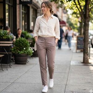 ZARA | Brown Basic Pants